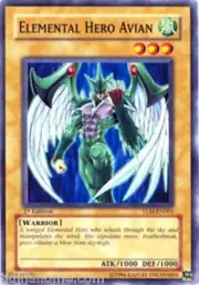 TLM EN001 1ST ED 3X ELEMENTAL HERO AVIAN COMMON