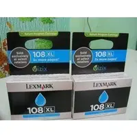 在飛比找蝦皮購物優惠-Lexmark 108XL原廠高容量藍Pro208/708/