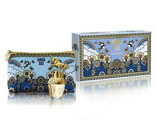 ANNA SUI 童話獨角獸 童話禮盒(淡香水30ml+手拿包 ) ◐香水綁馬尾◐