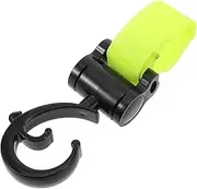 GARVALON Stroller Accessory Clip Stroller Hook Fabric Material No Drilling Versatile Hanging Hook