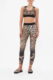 JACQUARD ELASTIC STRAP BRA WITH CF CUT OUT RUNNING IN THE WILD