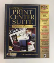 ACTIVISION Complete Print Center Suite Deluxe Edition - Card Maker - NEW SEALED