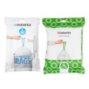 [Brabantia] Smartfix Bin Liner (1 Dispenser Pack with 40 Bags) - 30L