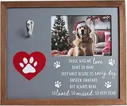 BallarArt CO Pet Memorial Gifts - Cat and Dog Picture Frame - 4x6 Inch Photo Frame For Loss Pet, Sympathy and Remembrance Gift