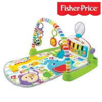 在飛比找蝦皮購物優惠-Fisher price 費雪 可愛動物鋼琴健身器 (藍色)