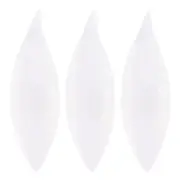 3pcs Tatting Shuttles 77x21x11mm Colorful Plastic Shuttles White