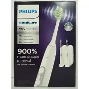 Philips Sonicare 6100 ProtectiveClean Power Toothbrush HX6422/86 White 2 Pack