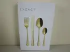 Exzact Silverware Set 16pcs Stainless Steel 18/10 Premium (Black)(Brand New)