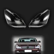 Pair For Mercedes-Benz CLS W219 2006-2011 Car Headlight Shell Light Shade Lens Cover