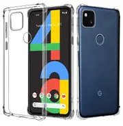 For Google Pixel 4A Shockproof Tough Air Cushion Gel Clear Transparent Heavy Duty Case Cover
