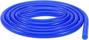 X AUTOHAUX 1 Pcs for Air and Water Silicone Vacuum Tubing Hose High Temperature Automotive Vacuum Line 10Ft 1/2" 12mm ID 2.5mm Thickness Blue 130PSI Max Pressure