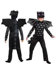 Kids Ender Dragon Minecraft Costume Book Week Cosplay