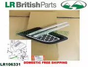 GENUINE LAND ROVER FENDER SIDE GRILL VENT RANGE ROVER SPORT 14 ON LH LR106331