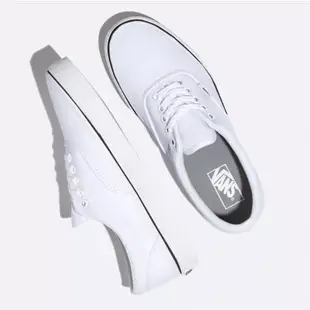 Kazima｜Vans 全白 基本款 小白鞋 鞋帶款 Old skool Authentic Era 懶人鞋 白 帆布鞋