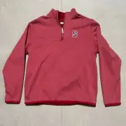 Tommy Bahama Stanford Bahama Blitz 1/2 Zip Red Pullover Sweater Mens NWT Rare
