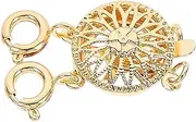 DOITOOL Necklace Extender Connector Multi Necklace Layering Clasp Jewelry Separator