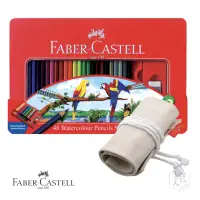 在飛比找momo購物網優惠-【Faber-Castell】紅色系列 水性 色鉛筆 48色