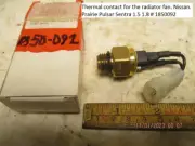 Thermal contact for radiator fan. Fits Nissan. Prairie Pulsar Sentra 1.5 1.8