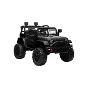 Kids Ride On Car 12V Electric Jeep Toy LED light Black