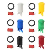 28mm Big Round Arcade Push Buttons US Micro Video Game Player Push Button