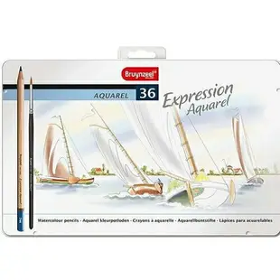 荷蘭製Bruynzeel Expression Aquarel 專家級36色水性色鉛筆*7735M36