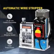180W Electric Wire Stripper Machine Wire Stripping Tool for 1.5-30 mm Scrap Wire