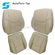 For 1999-2003 Lexus RX300 Driver & Passenger Side Leather Seat Cover Light Tan