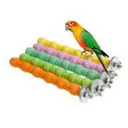 Catzon 5Pcs Bird Chew Toy Natural Wooden Stick Paw Grinding
