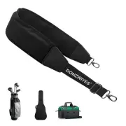Golf Bag Shoulder Strap Upgraded Single Padded Adjustable Straps Universal Re...