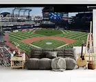 3D Baseball Stadium Wallpaper Wall Murals Removable Wallpaper 80