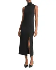 Vince Turtleneck Midi Dress