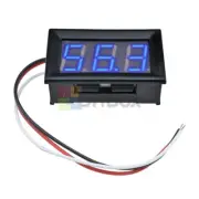 Mini Digital Voltmeter Blue LED Display DC 0V to 99.9V 3 Wires Volt Panel Meter