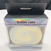 Body & Earth Ocean Waves Bubble Cake 2.8 oz, 2 uses per bar NIP