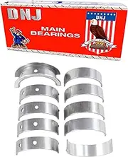 DNJ MB4308 Main Bearings for 2014-2015 / Chevrolet, GMC/Sierra 1500, Silverado 1500, Suburban, Tahoe, Yukon, Yukon XL / 5.3L / OHV / V8 / 16V / 325cid / L83