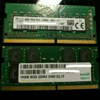 在飛比找蝦皮購物優惠-Hynix RAM 2400 8G/apacer RAM 2