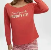Ann Summers Matching Christmas Couples Pyjamas PJs Hers Set Large BNWT Rrp £28