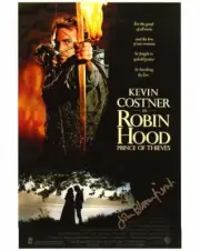 Film Autograph: JOHN BLOOMFIELD (Robin Hood Prince of Thieves) Signed Photo