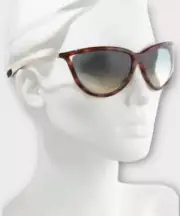 Tom Ford Tammy Sunglasses 70mm Oversized Havana Gradient Luxury Designer NWT