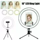10" LED Ring Light with Stand for Youtube Tiktok Makeup Video Live Phone Selfie