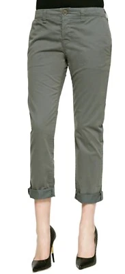 J BRAND Inez Low Rise Slim Fit Crop Chino Vintage Pendleton 25