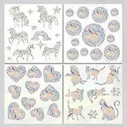 Sun Catcher Window Sticker, Anti-Collision Window Decals for Bird Strikes, Rainbow Window Clings for Glass Windows Decorations Holiday, Prism Window Cling Vinyl Reusable Static Cling Stickers