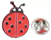 Ladybird Pin Badge Brooch Lady Bird Insect