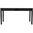 Chinese Black Four Drawers Console/Hall Table (43-135)