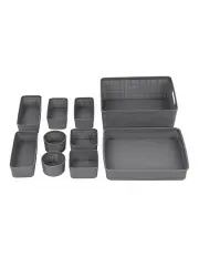 [BOXSWEDEN] 10pc Ivy Weave Basket Home Organisation Set Storage Container Assort.