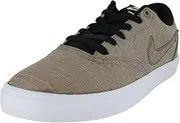 [Nike] Mens SB Check Solar CNVS PRM Khaki White Black Size 8