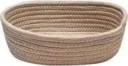 Cute Baskets for Storage, Storage Bins Small Woven Baskets, Small Laundry Basket Organizer for Towels, Blanket, Toys, Clothes, Pet Cats,