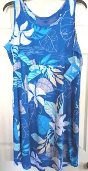 NWT Columbia PFG Midway Bay Blue Leaf Vented Omni-Freeze Women’s Size XL