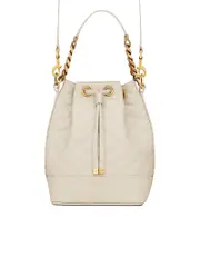 Saint Laurent Emmanuelle Small Bucket Bag in Quilted Lambskin