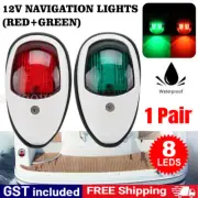 2pcsx LED Navigation Lights Nav Lamp Side Mount Port Starboard Marine Yacht Boat