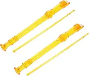 SWOOMEY 2Pcs 8 Soprano Recorder Educational Flute for Beginners Practice Wind Instrument for Explore Music Enhance Skills
